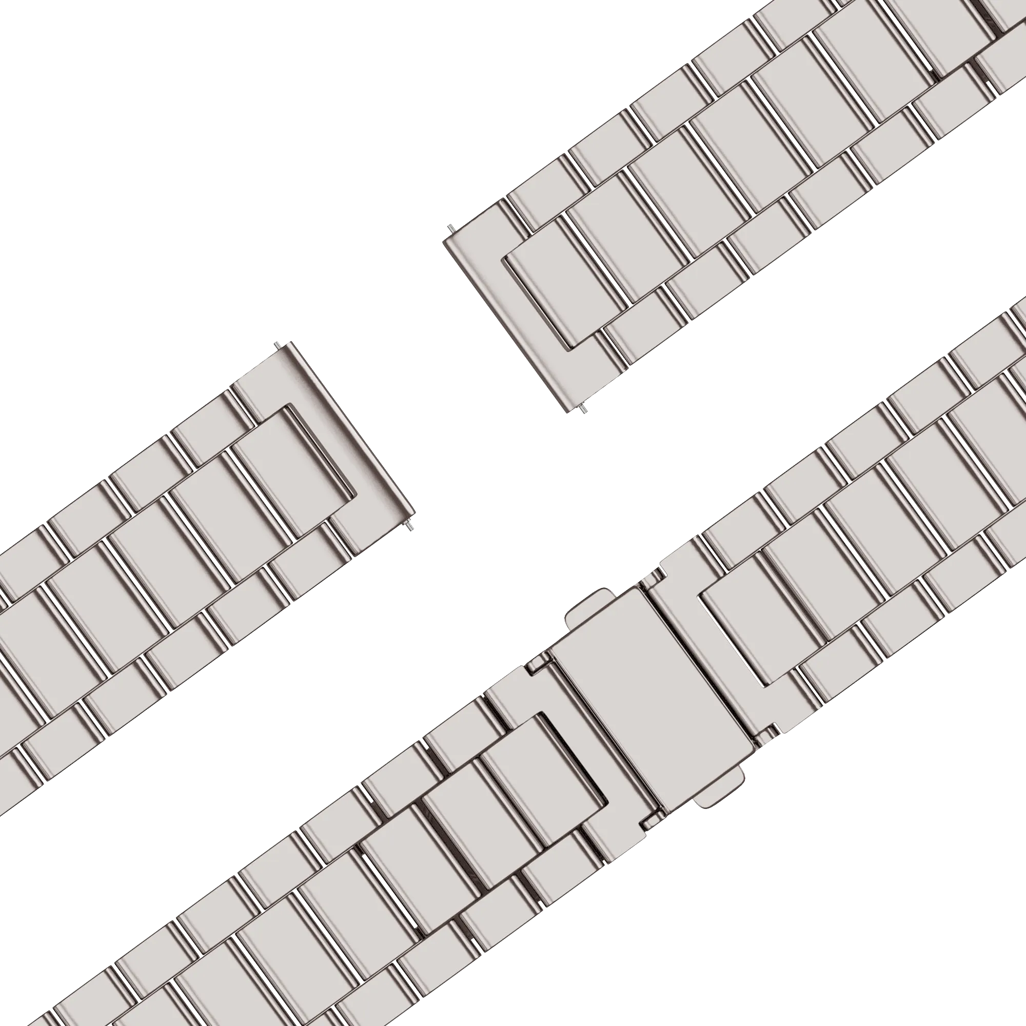 Bandz Garmin Forerunner 70 stalen band 'Classic' (sterrenlicht)