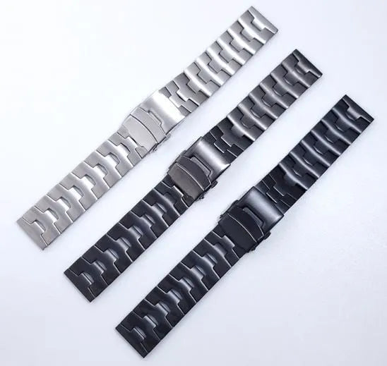 ICE Fit RT 3.0 - 40mm titanium grain band (zwart)