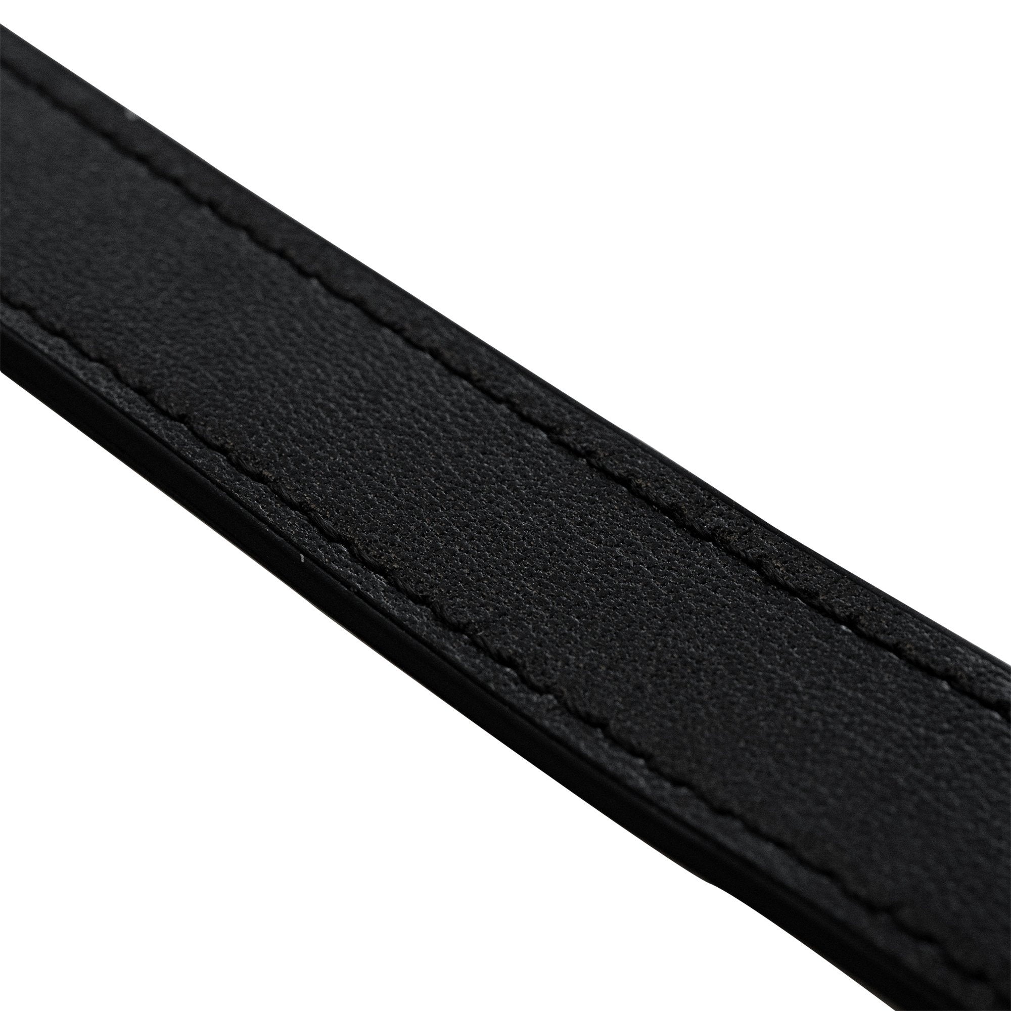 Amazfit Bip 6 leren bandje met D-buckle (zwart)