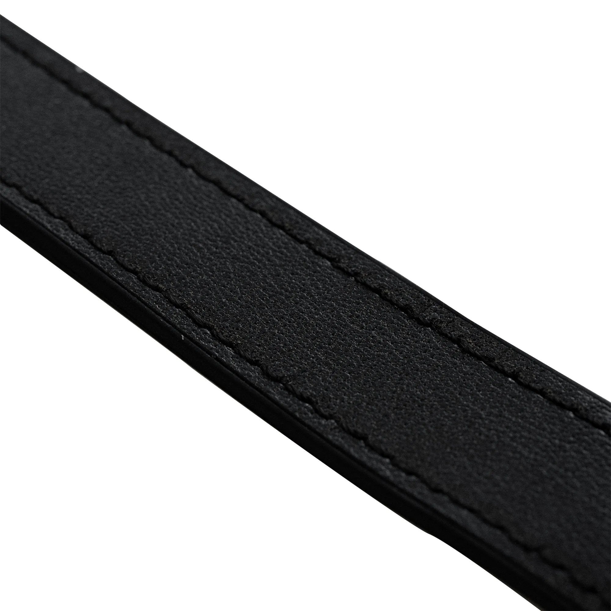 Amazfit Bip 6 leren bandje met D-buckle (zwart)
