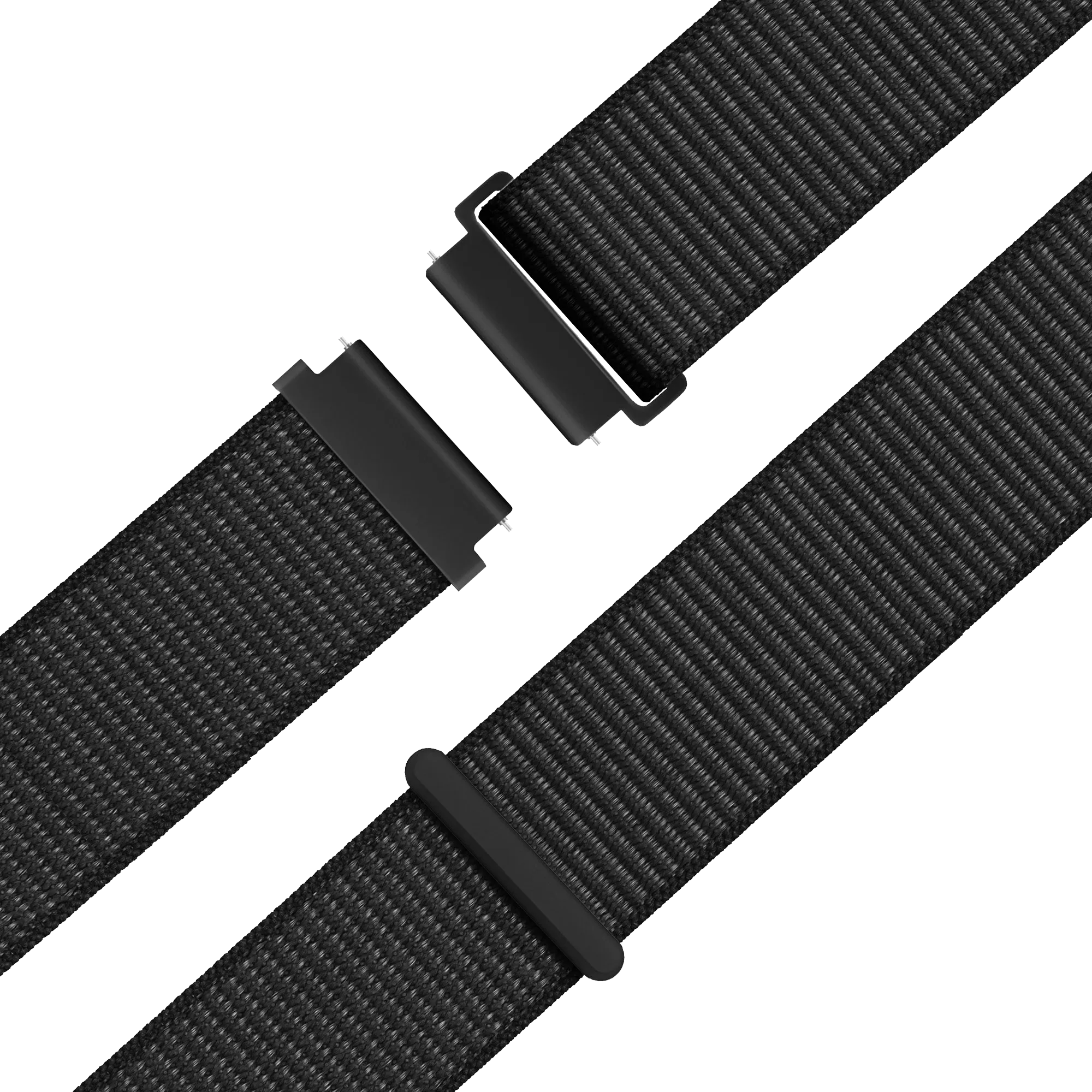 Bandz Garmin D2 Air X15 nylon loop band (zwart)