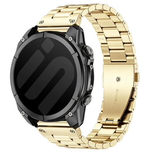 Garmin Approach S72 - 43mm premium stalen band (champagne)
