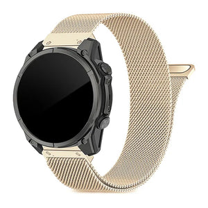 Garmin Instinct E - 40mm Premium Milanese Strap (Champagne)