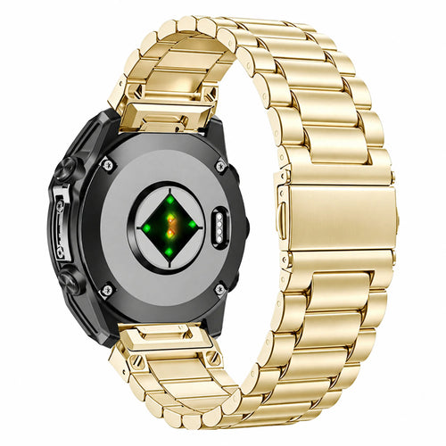 Garmin Approach S72 - 43mm premium stalen band (champagne)