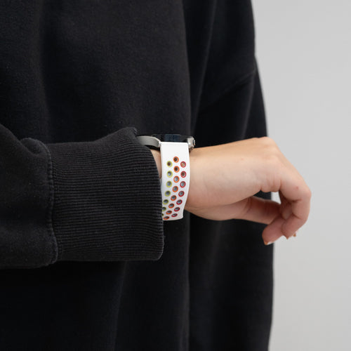 Silicone Sport Strap 'Deluxe', lifestyle photo