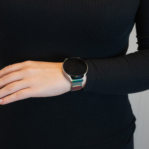 Bandz Amazfit Cheetah 2 Pro Milanese loop band (parelmoer)