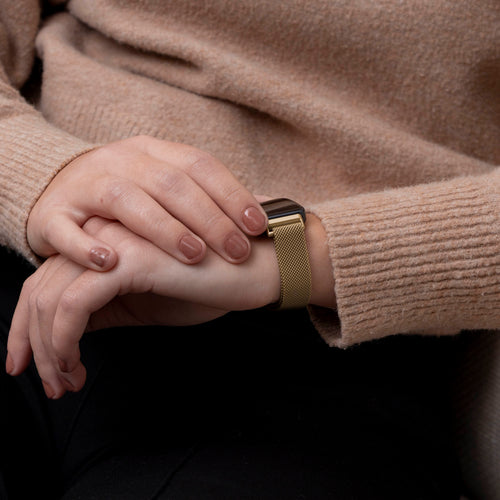 Huawei Band 9 Milanese band (goud)