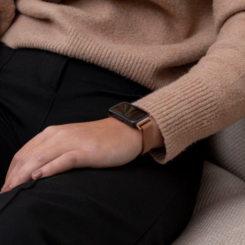 Huawei Band 10 Milanese Strap (Rose Gold)