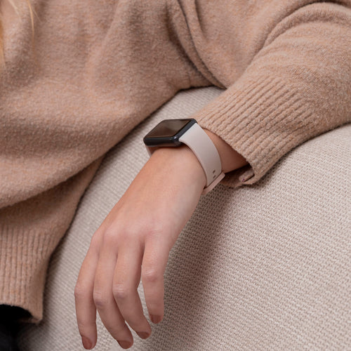Samsung Galaxy Fit 3 siliconen bandje (roze)