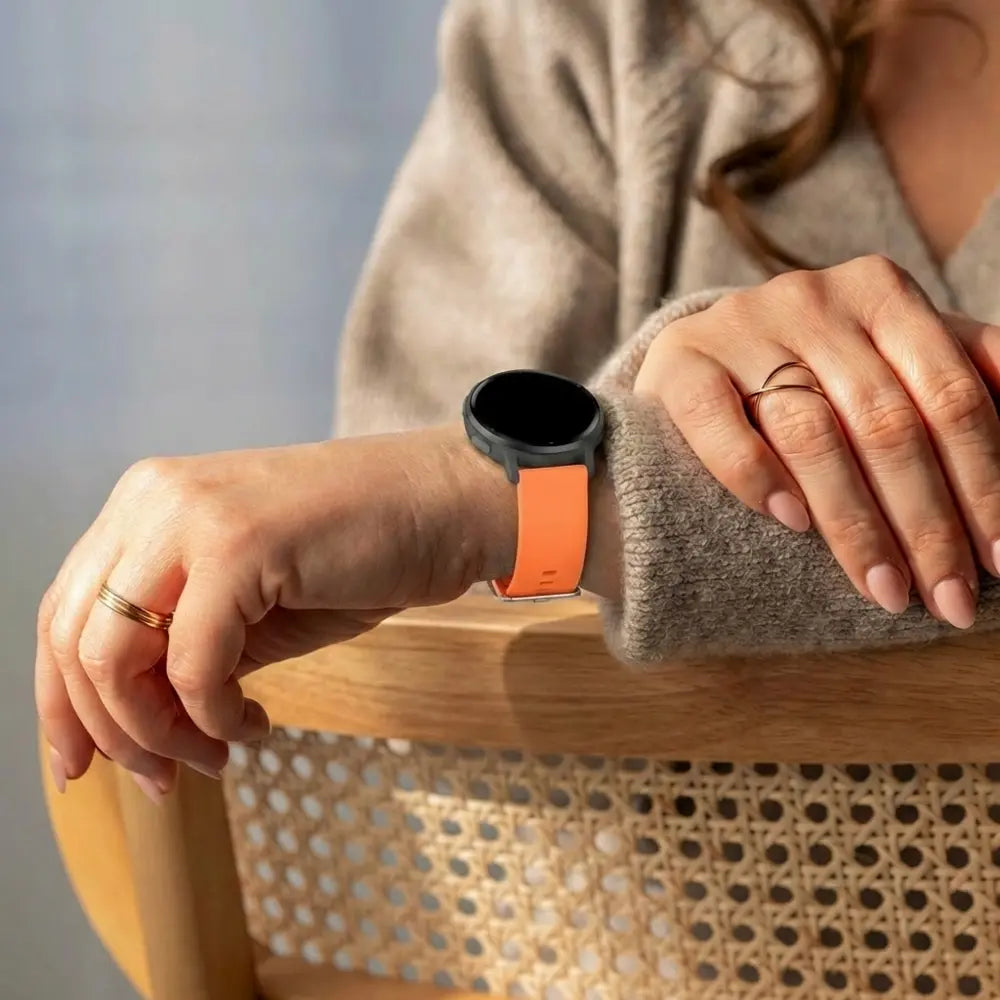 Garmin Forerunner 165 siliconen classic bandje (oranje)