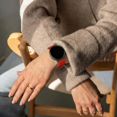 Garmin Venu 3 siliconen classic bandje (rood)