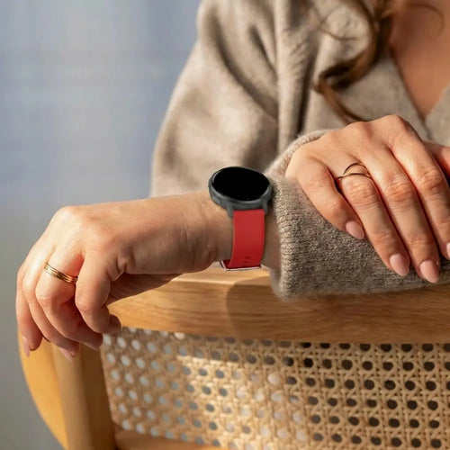 Garmin Venu 3 siliconen classic bandje (rood)