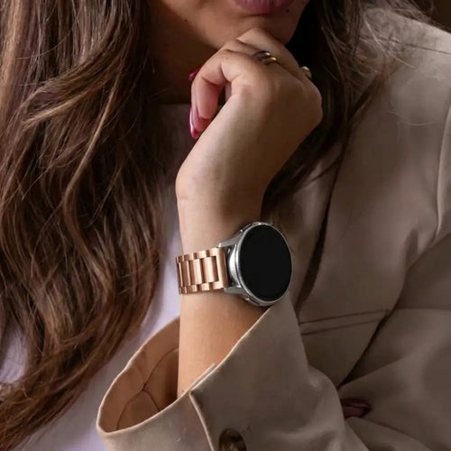 Garmin Venu 2 stalen band (rosé goud)