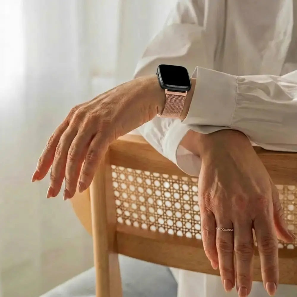 Xiaomi Smart Band 9 Pro Milanese band (rosé goud)