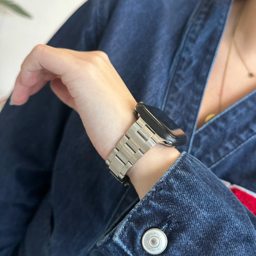xoxo Wildhearts Apple Watch Slender Steel Strap (Starlight)