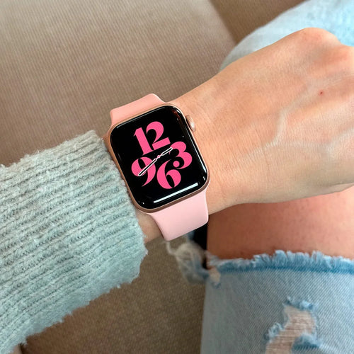 Silicone Strap, light pink, lifestyle photo