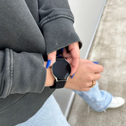 Redmi Watch 5 Lite verstelbaar geweven bandje (zwart)