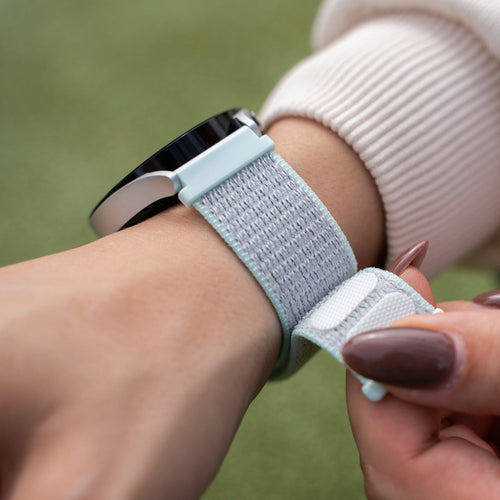 Withings ScanWatch 2 - 42mm Nylon Strap (Light Cyan)