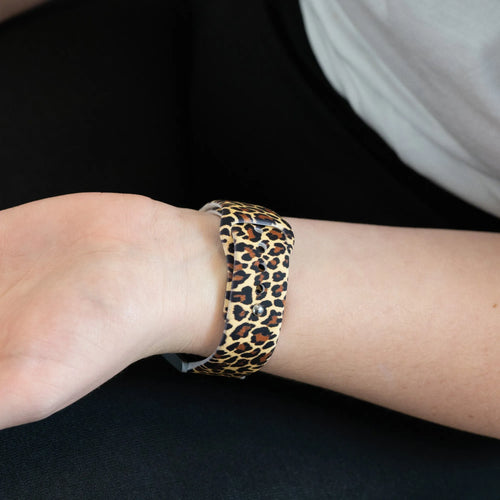 Bandz Actyve Smartwatch 20mm bandje met print (Leopard)