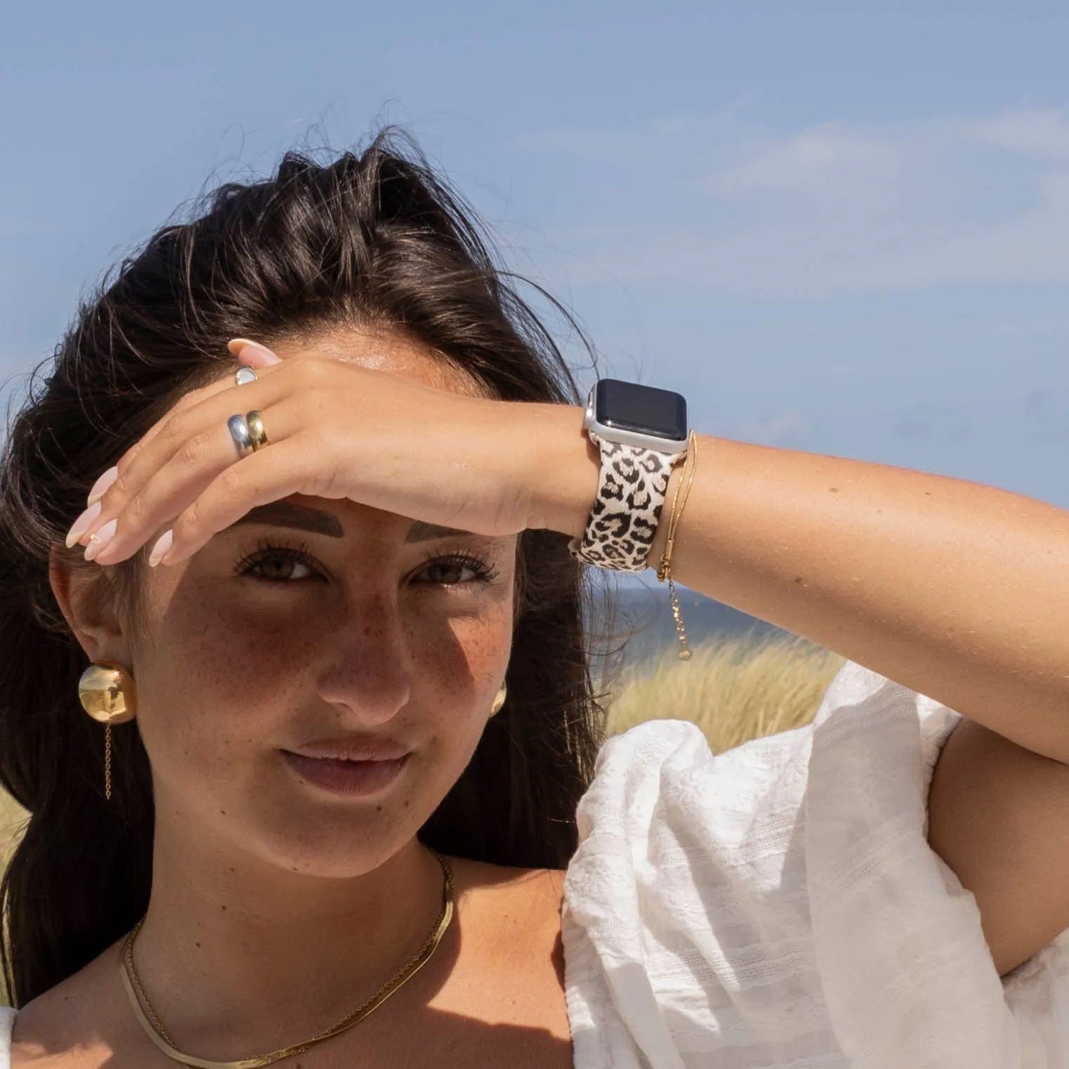 Lucky Leopard Apple Watch bandje