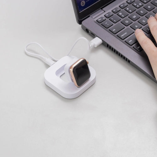 Apple Watch portable mini oplader (wit)