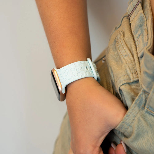 Silicone Strap Leopard Print, lifestyle photo
