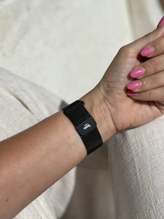 xoxo Wildhearts Amazfit GTR 3 (Pro) Milanese band (zwart)