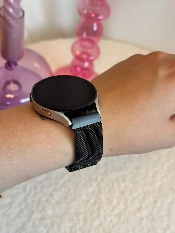 xoxo Wildhearts Amazfit GTR 3 (Pro) Milanese band (zwart)