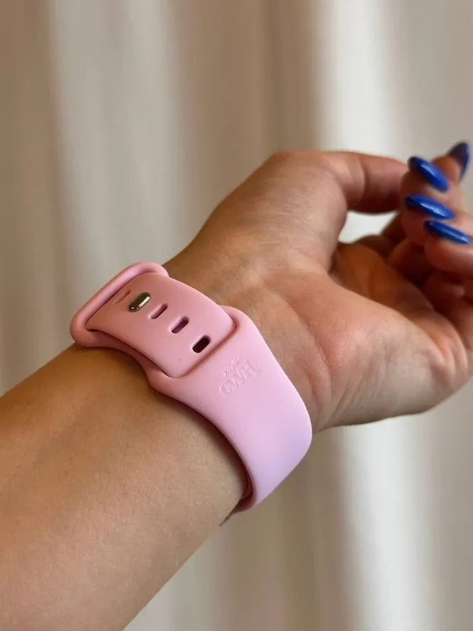 xoxo Wildhearts Polar Ignite 3 siliconen bandje (roze)