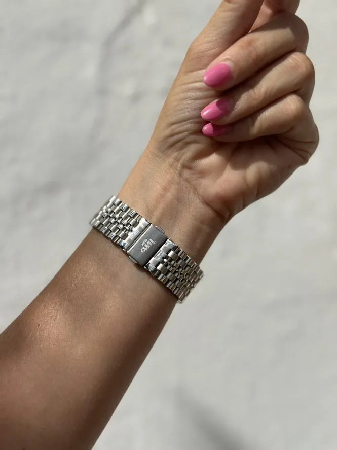 xoxo Wildhearts Xiaomi Amazfit GTS Steel Strap (Silver)