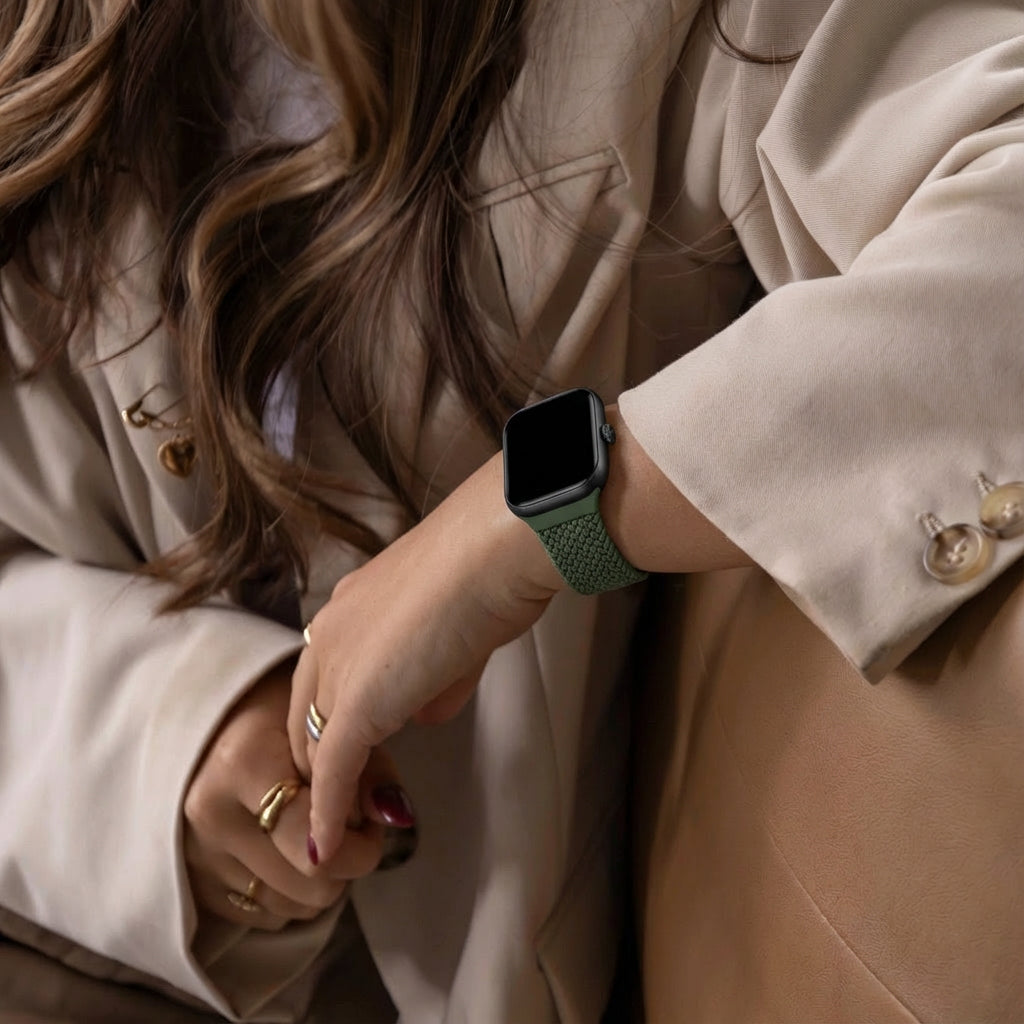 Redmi Watch 5 Woven Strap with D-Buckle (Green)