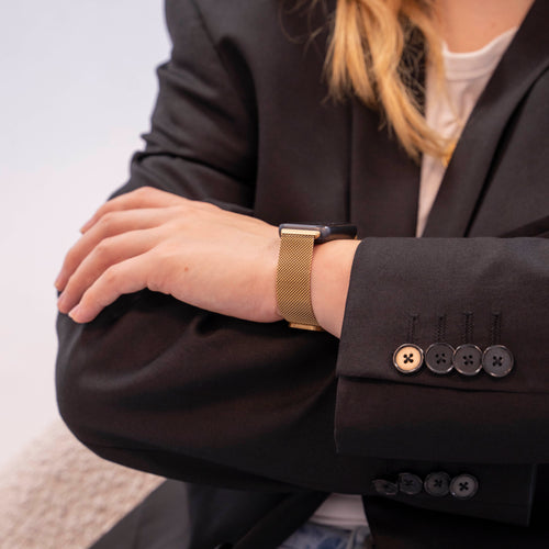 Samsung Galaxy Fit 3 Milanese Strap (Gold)