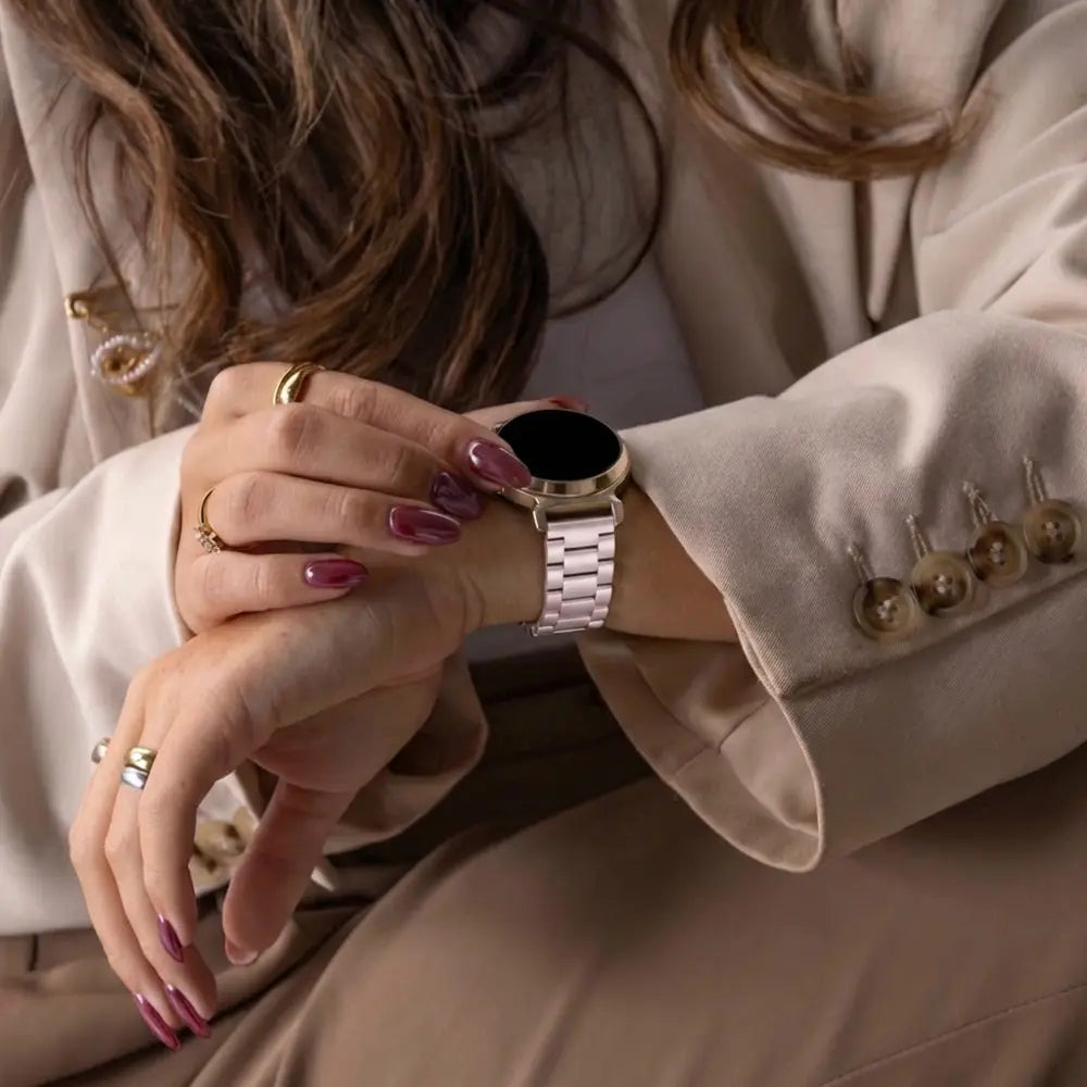Samsung Galaxy Watch 3 stalen band 41mm (rosé pink)