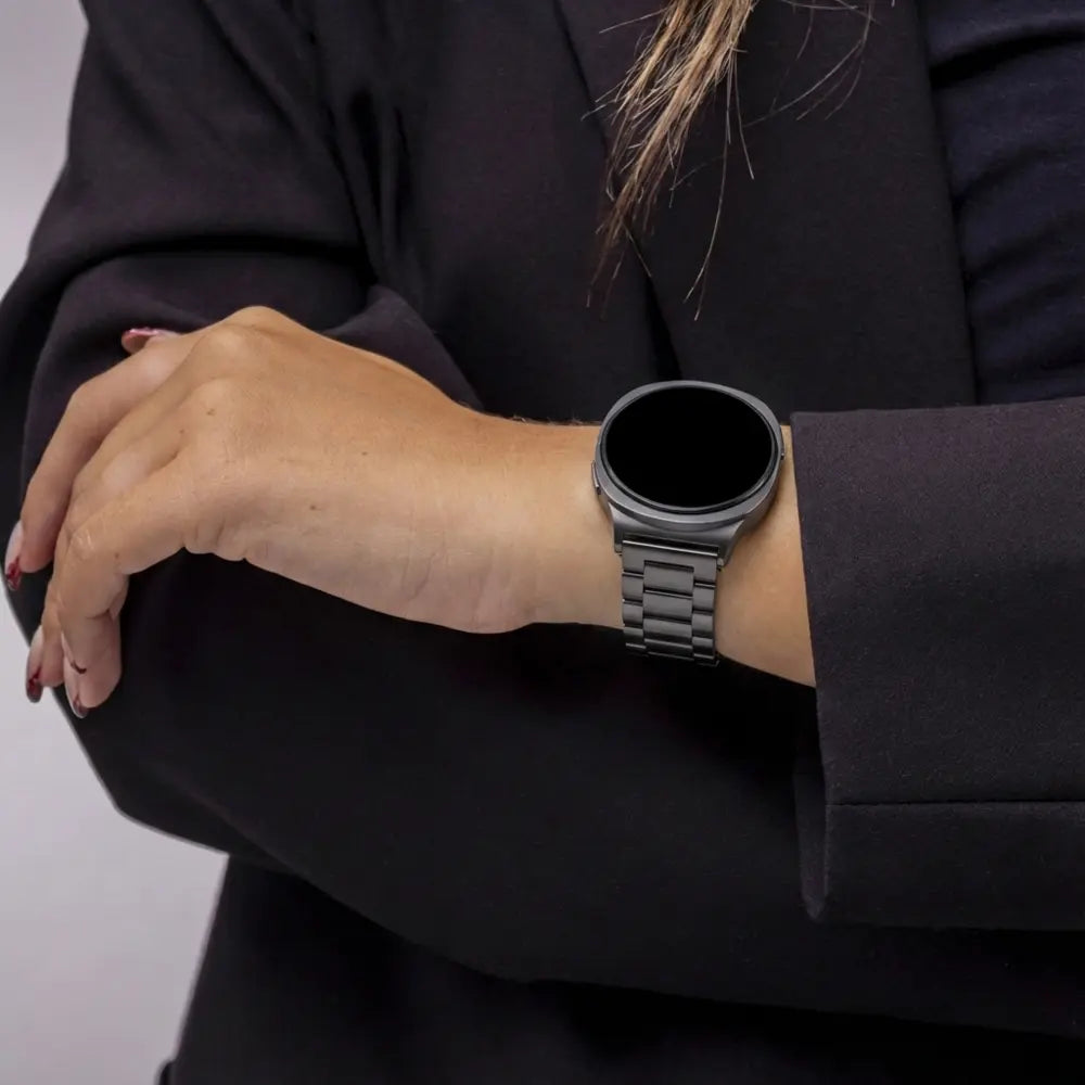 Samsung Galaxy Watch 8 Classic titanium bandje (zwart)