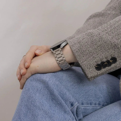 Amazfit Bip 3 (Pro) Steel Strap (Starlight)