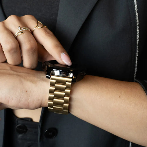 OnePlus Watch 3 - 43mm stalen band (goud)