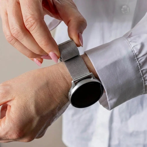 Withings ScanWatch 2 - 38mm Milanese band (zilver)