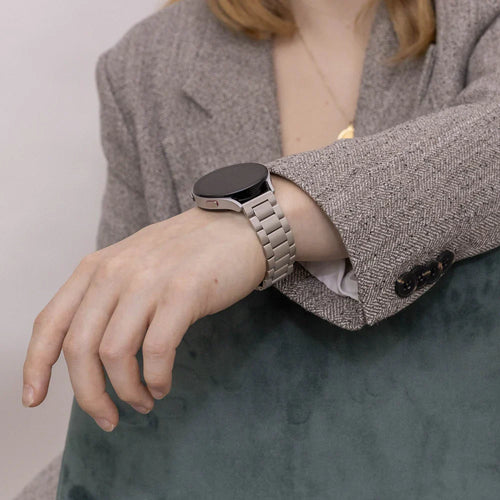Amazfit Active stalen band (sterrenlicht)