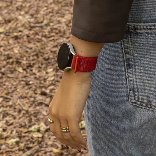 Xiaomi Amazfit Bip nylon band (rood)