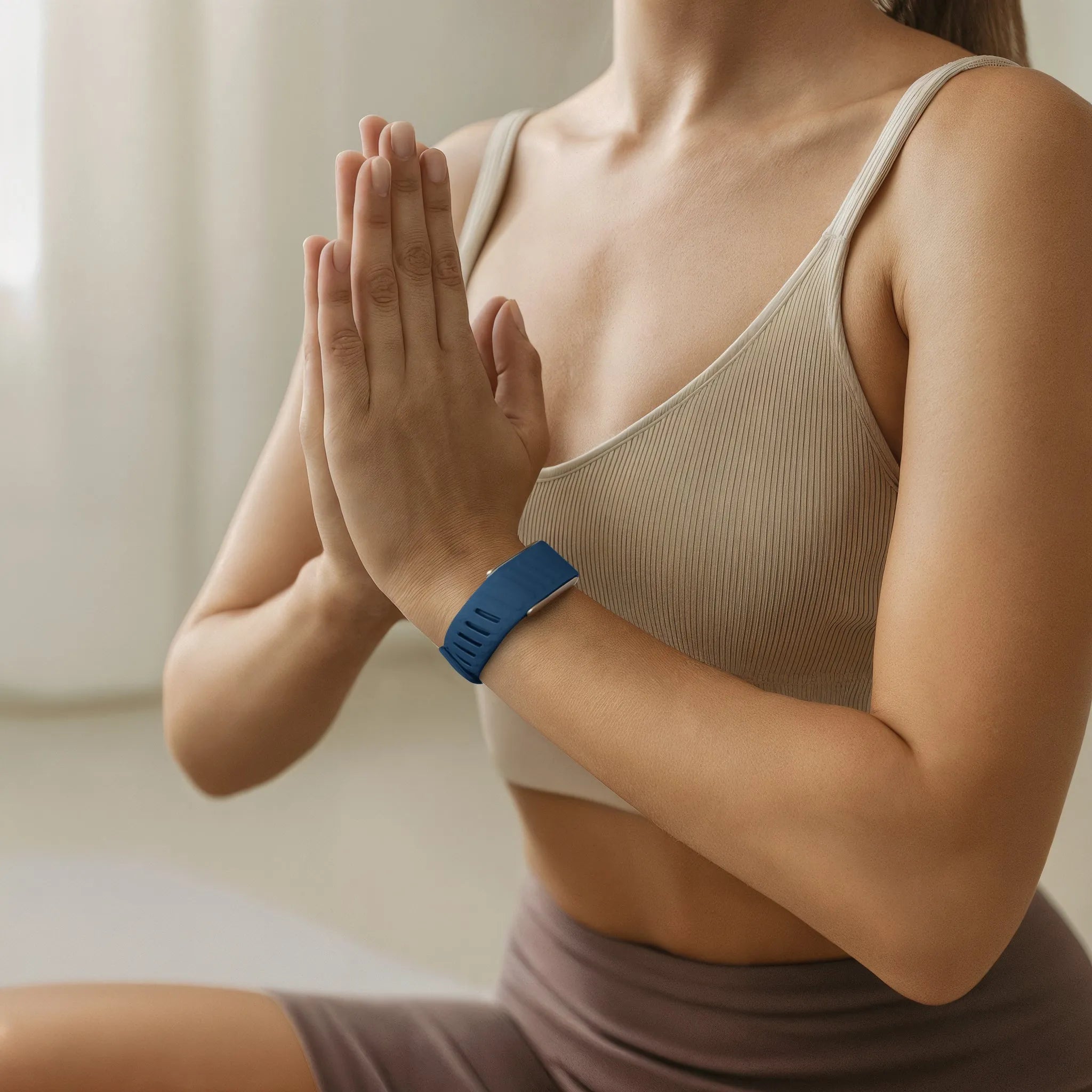 Sport bandje geschikt voor Whoop 5.0 (blauw)