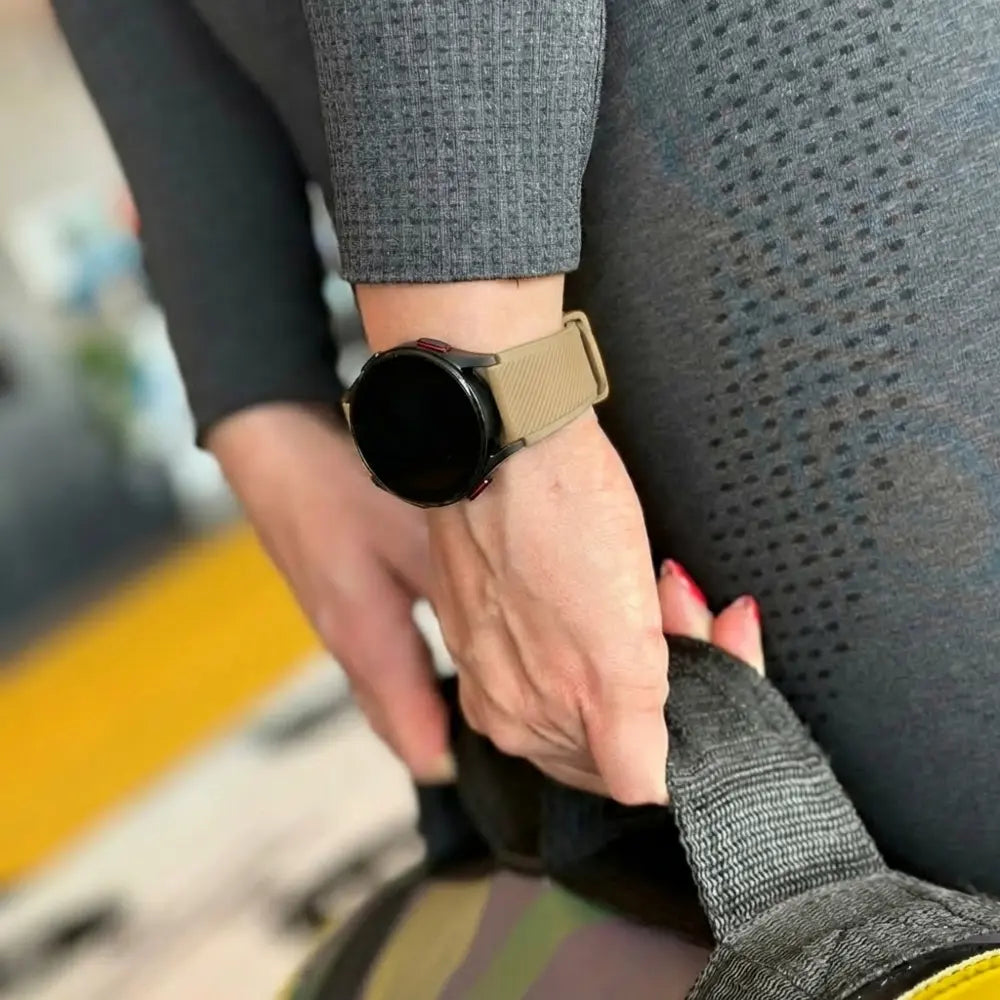 Samsung Galaxy Watch 7 - 40mm siliconen bandje (beige)