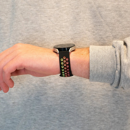 Bandz Maoo Ventura sport band 'Deluxe' (zwart kleurrijk)