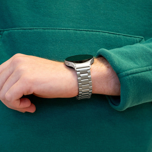 Steel Strap 'Classic', silver, lifestyle photo