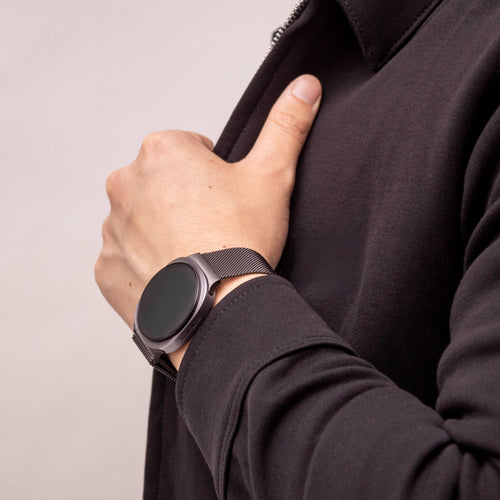 Samsung Galaxy Watch 8 - 44mm Milanese band (zwart)