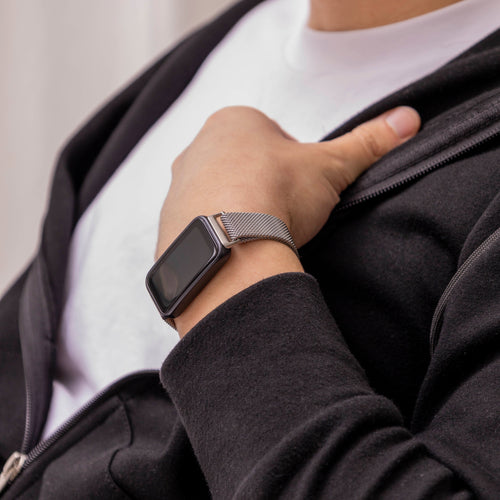Huawei Band 8 Milanese Strap (Silver)