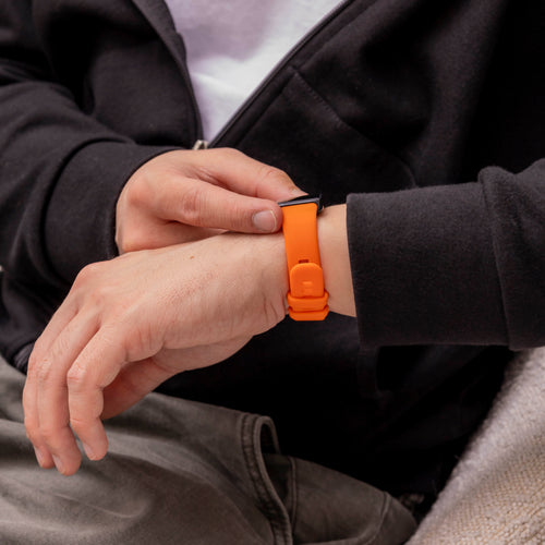Huawei Band 10 Silicone Classic Strap (Orange)