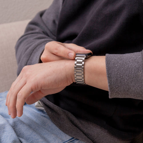 Samsung Galaxy Fit 3 stalen bandje (zilver)