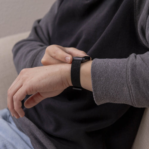 Nylon Strap, black, lifestyle photo
