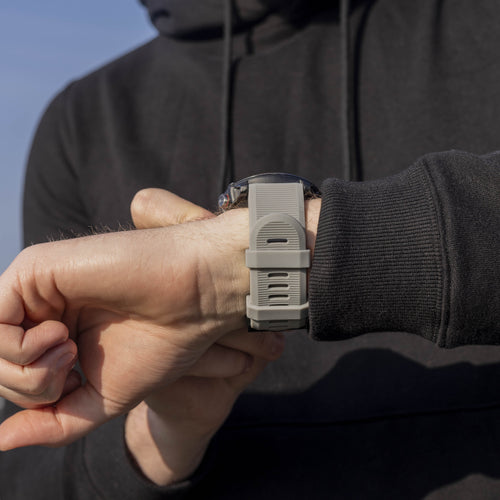 Garmin Tactix 7 siliconen bandje (grijs)