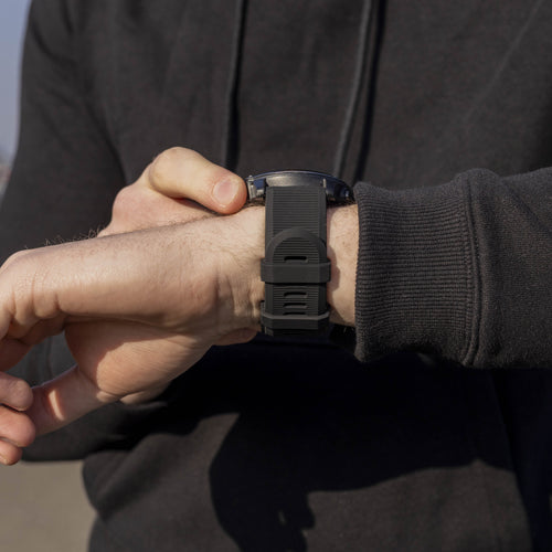 Amazfit T-Rex Ultra 2 siliconen bandje (zwart)